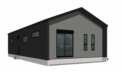 【外観パース】 | 北九州市八幡西区木屋瀬5丁目1期1号棟 | 外観パースです