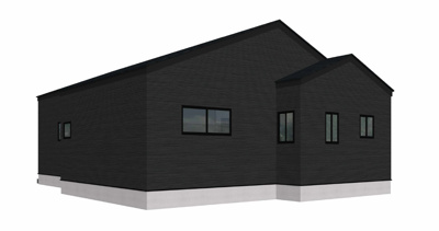 【外観パース】 | 北九州市八幡西区木屋瀬5丁目1期1号棟 | 外観パースです