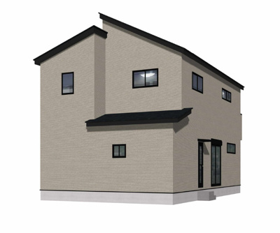 【外観パース】 | 遠賀郡遠賀町松の本3丁目1期2号棟 | 外観パースです