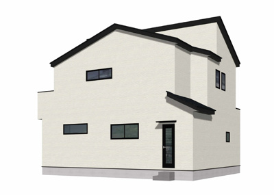 【外観パース】 | 宗像市東郷5丁目1期1号棟 | 外観パースです