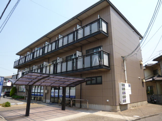 倉敷市福田町古新田のアパートのその他共用部分|駐輪場