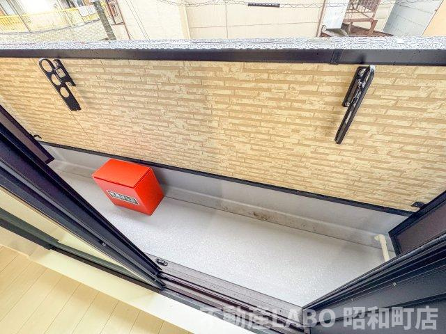 H-maison東住吉Ⅲのバルコニー