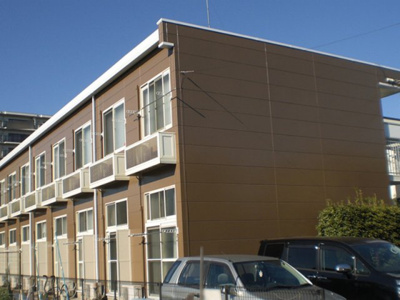 【外観】 | レオパレスプラム | 外はこのようになっています