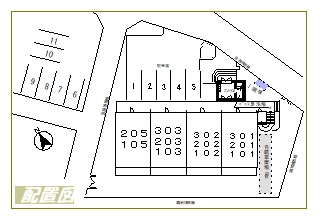 ボナール駐車場