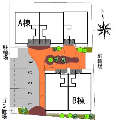 カーサ　フェリーチェ駐車場