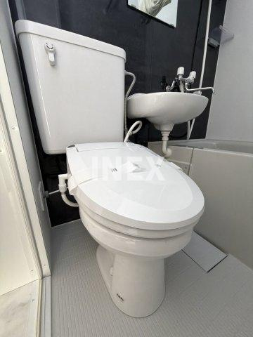 横浜市磯子区上中里町のアパートのトイレ