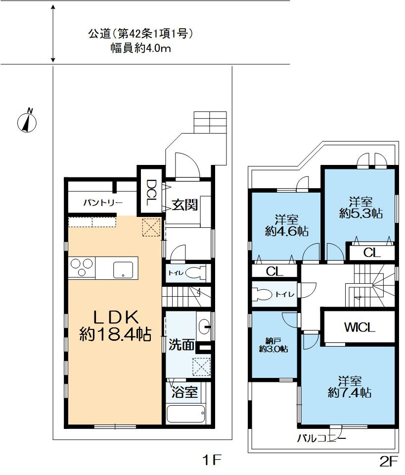 甲南台新築戸建の間取り|広々3SLDKでのびのび暮らせる住まい
お子様の成長にも家族の笑顔にも、ゆとりの3SLDK