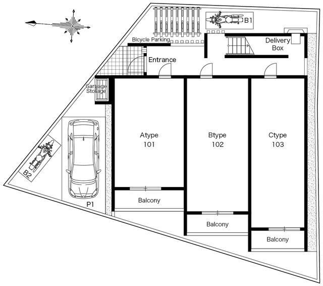Cor Spica(コル スピカ)のその他共用部分