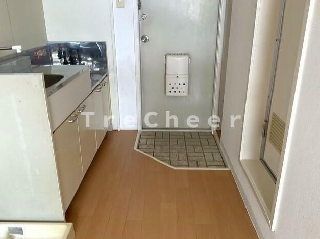 アスカハイツの玄関