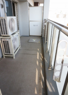 セルティスコートのバルコニー