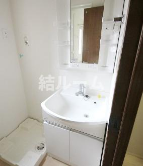 北区滝野川６丁目のアパートの洗面所