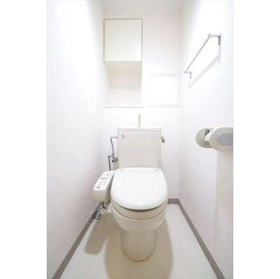 【トイレ】 | デ・リード日本橋箱崎 | 落ち着いた色調のトイレです