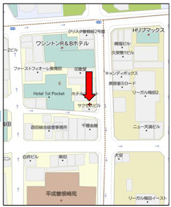 【外観】 | 北区曽根崎1丁目土地（更地）