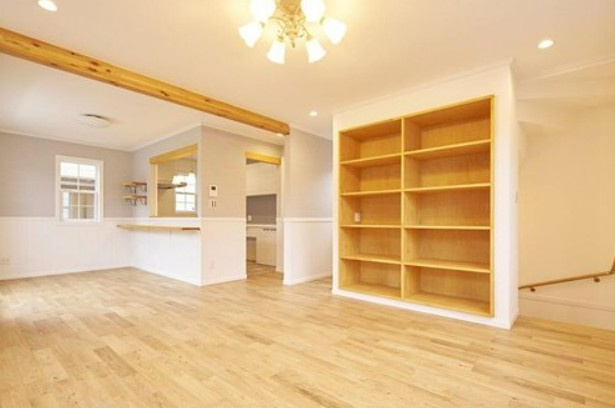 【新築】入間郡三芳町北永井新築分譲住宅 全1棟の居間・リビング|2F 19.1帖洋室です！