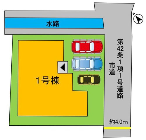 よかタウン　岡山市中区湊(3期)【仲介手数料無料】の区画図