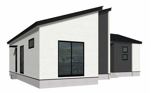 よかタウン　岡山市中区湊(3期)【仲介手数料無料】の外観パース