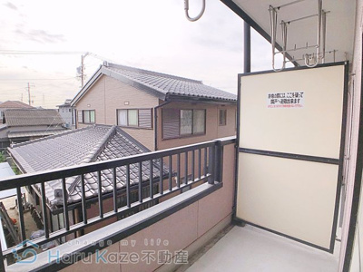 【バルコニー】 | エトワールシミズI【名古屋市賃貸・バストイレ別】