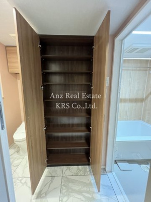 【収納】 | ＰＨＯＥＮＩＸ北堀江 | 洗面所にある収納スペース