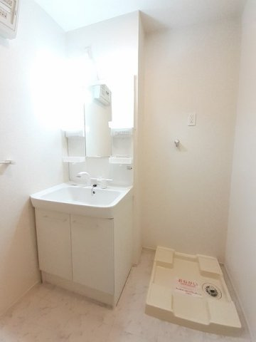 トビアスガーデン南沖洲Ｂの洗面所|洗面所です