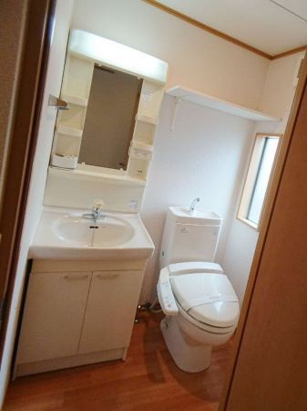 グレイスの独立洗面台|独立洗面台、朝の身支度には欠かせません