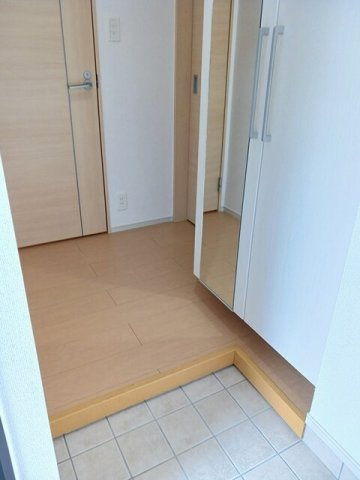 ボヌール　Ｂの玄関|ゆったりとした玄関です