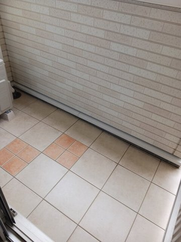 クラール南矢三Ａのバルコニー|落ち着いた時間を過ごせるバルコニーです