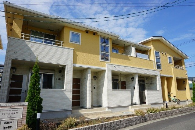 クラール南矢三Ａの外観|外はこのようになっています