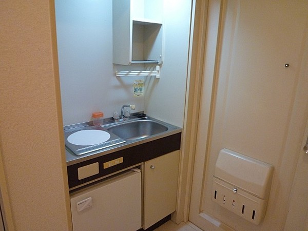 リベルテヴィラのキッチン|広い洗面スペース