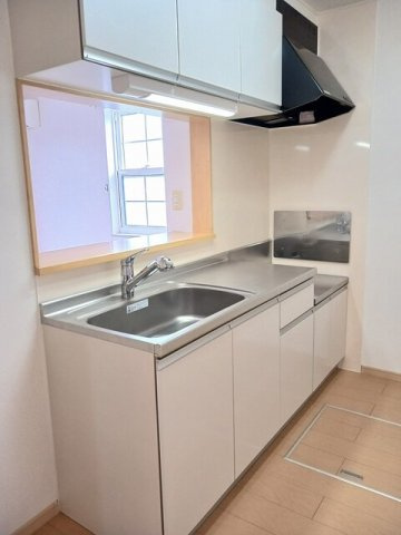 サニースクエアＢのキッチン|使いやすいキッチンです