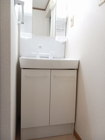 アクアノートの洗面所|脱衣スペースもあります