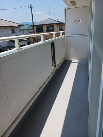 ティファニーハイツ　Ⅰのバルコニー|陽当たり良好なバルコニーです
