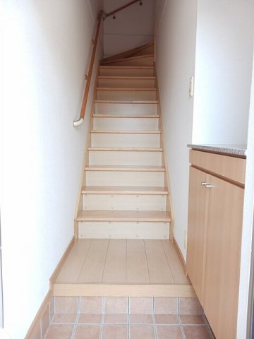 ティファニーハイツ　Ⅰの玄関|毎日通る玄関はこちらです