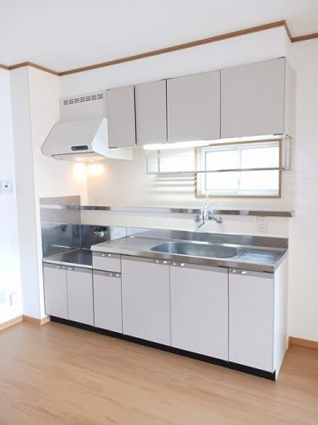 ヴィラ・ファミールＡのキッチン|使いやすいキッチンです