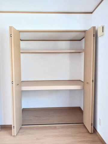 ヴィラ・ファミールＡの収納|収納スペース豊富です