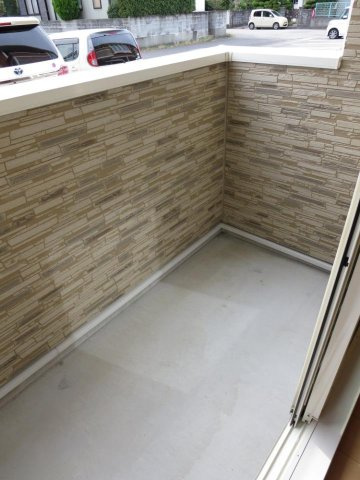 ミルト西新浜Ⅰのバルコニー