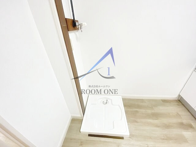 東が丘ハイツの設備|洗濯機置場です。