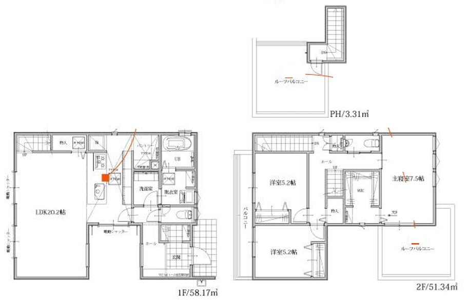 ラビングタウン　所沢市山口　全２棟のその他