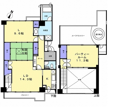 S1746M　リゾート129碁石が浜パートⅢの間取り