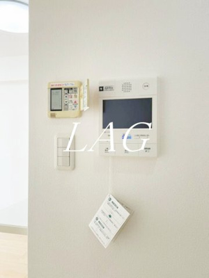 【セキュリティ】 | パークホームズセントラルシティ中央区湊 | モニターつきインターホンです。