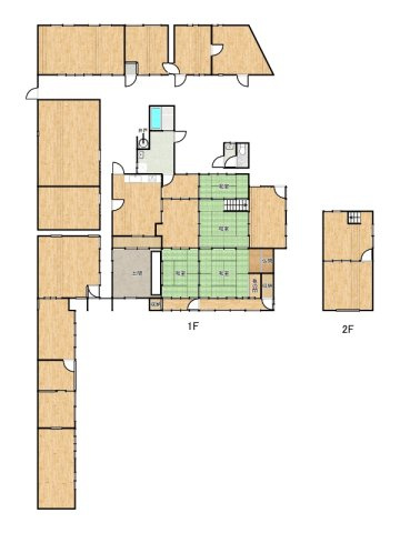 姫路市六角/中古戸建の間取り