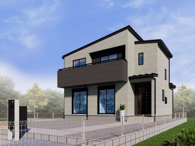 【外観パース】 | 羽生市大字上岩瀬　新築戸建　全12棟　12号棟 | 12号棟