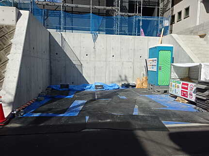 広島市佐伯区皆賀2丁目　新築一戸建ての駐車場