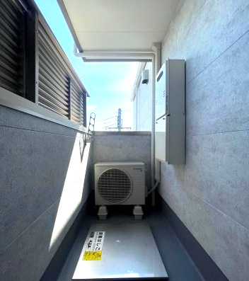 ハピネス高師浜のバルコニー