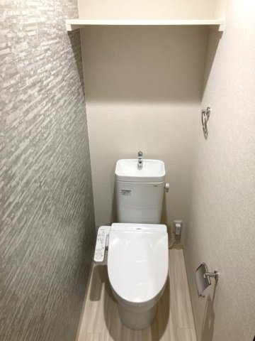 ハピネス高師浜のトイレ|ゆったりとした空間のトイレです