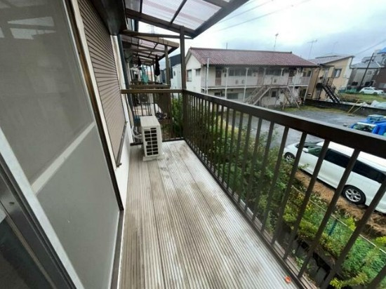 メゾン榎本のバルコニー