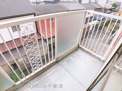 【バルコニー】 | ヴァンベール三新 A棟【名古屋市賃貸・インターネット対応】