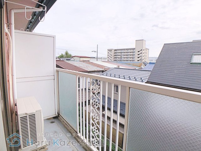 【バルコニー】 | ヴァンベール三新 A棟【名古屋市賃貸・インターネット対応】