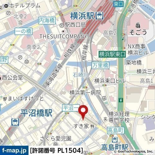 横浜平沼ダイカンプラザ三号館の地図