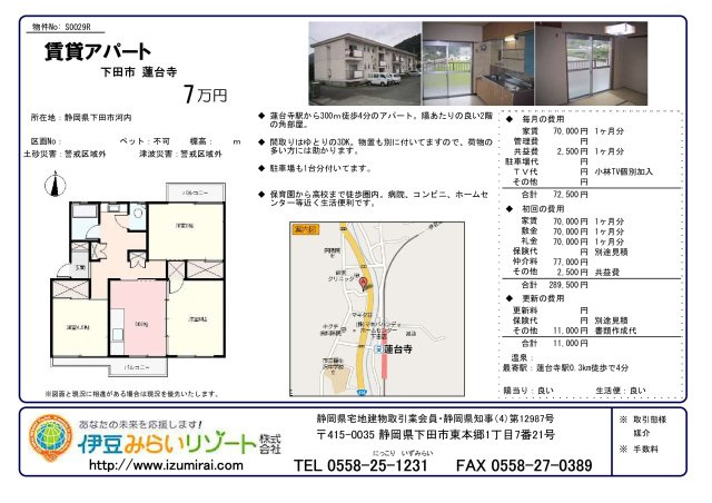 S0029R　蓮台寺コーポのその他