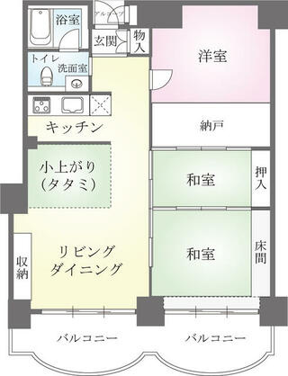 伊東シーサイドセンチュリー21の間取り